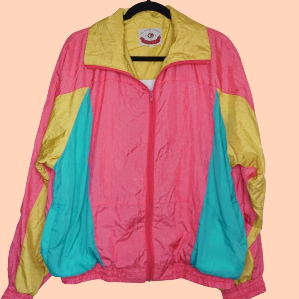Vintage colorblock windbreaker - Picture 3 of 6